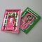 Home for the Holidays Christmas Cards - 24-Pack Greeting Cards with Quaint Pink and Green Door Designs, Perfect for Sharing Traditional Merry Christmas Wishes, Blank Inside for Personalized Messages - Cozy and Nostalgic Holiday Stationery Set